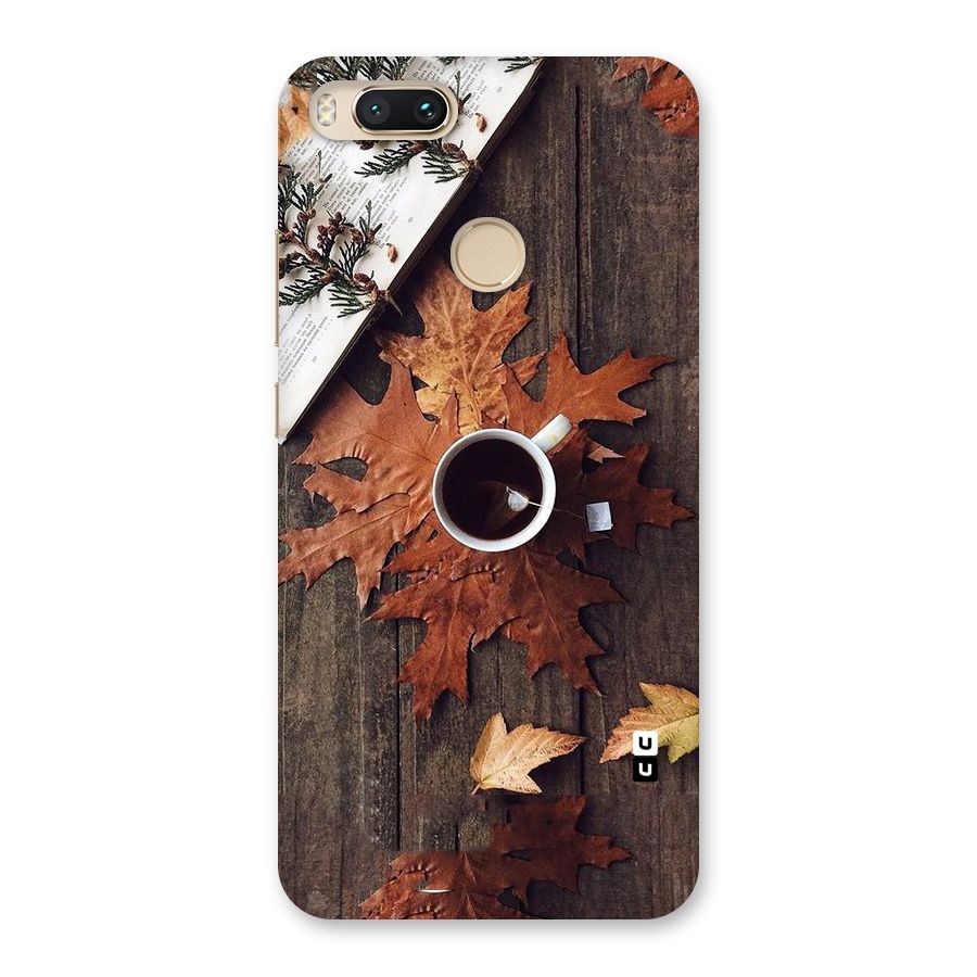 Fall Leaf Coffee Back Case for Mi A1