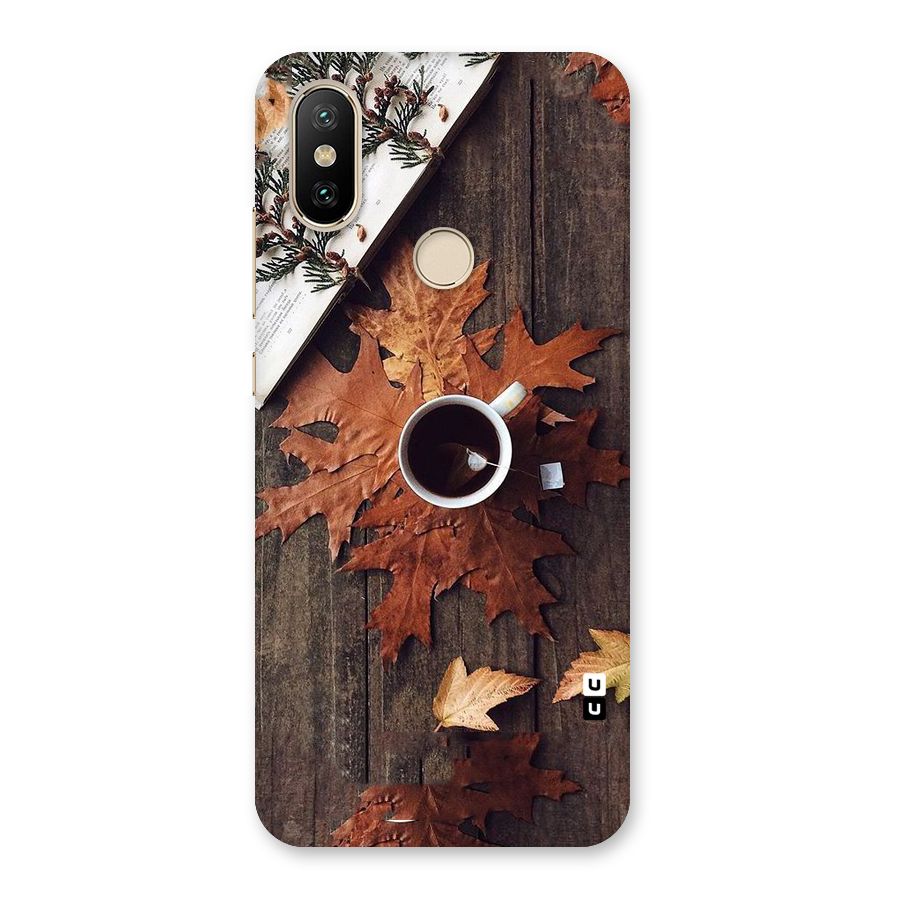 Fall Leaf Coffee Back Case for Mi A2