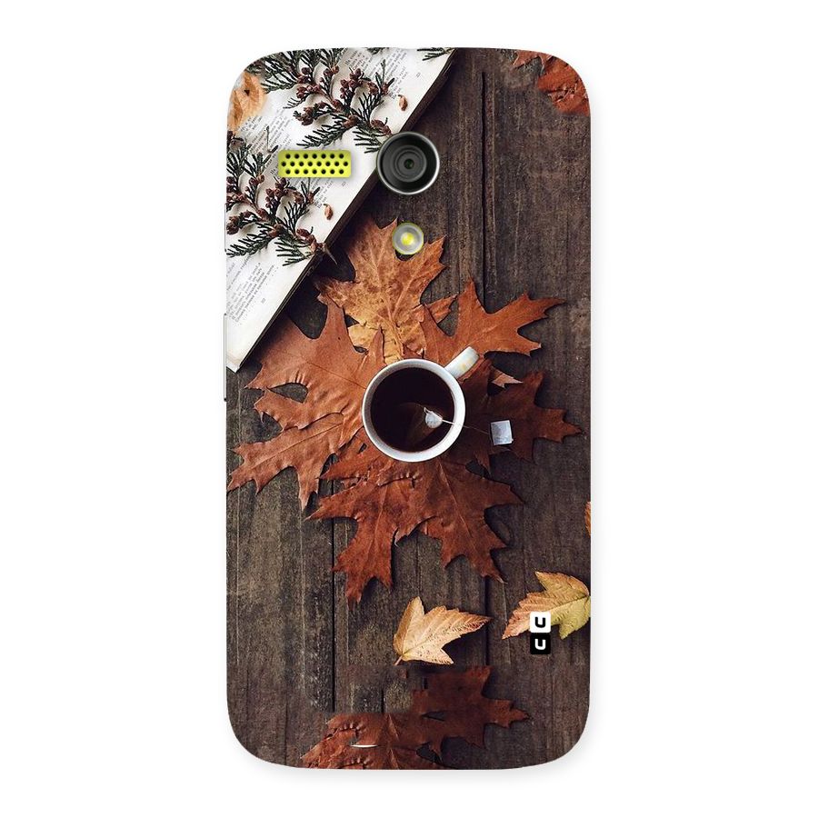 Fall Leaf Coffee Back Case for Moto G
