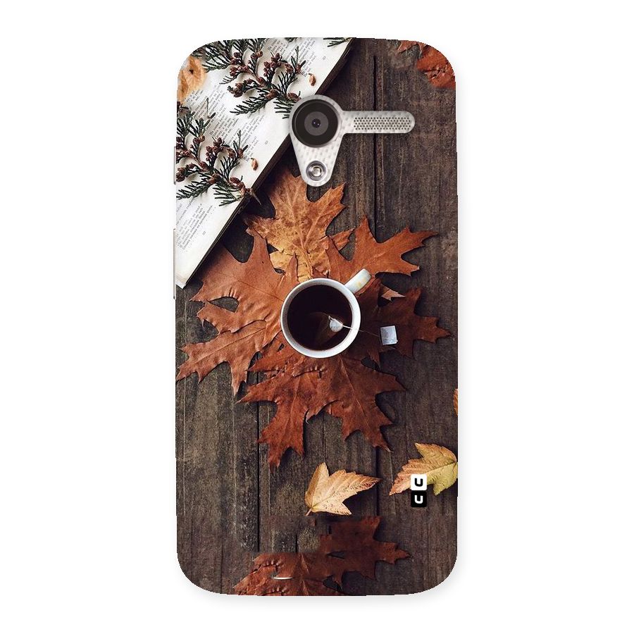 Fall Leaf Coffee Back Case for Moto X