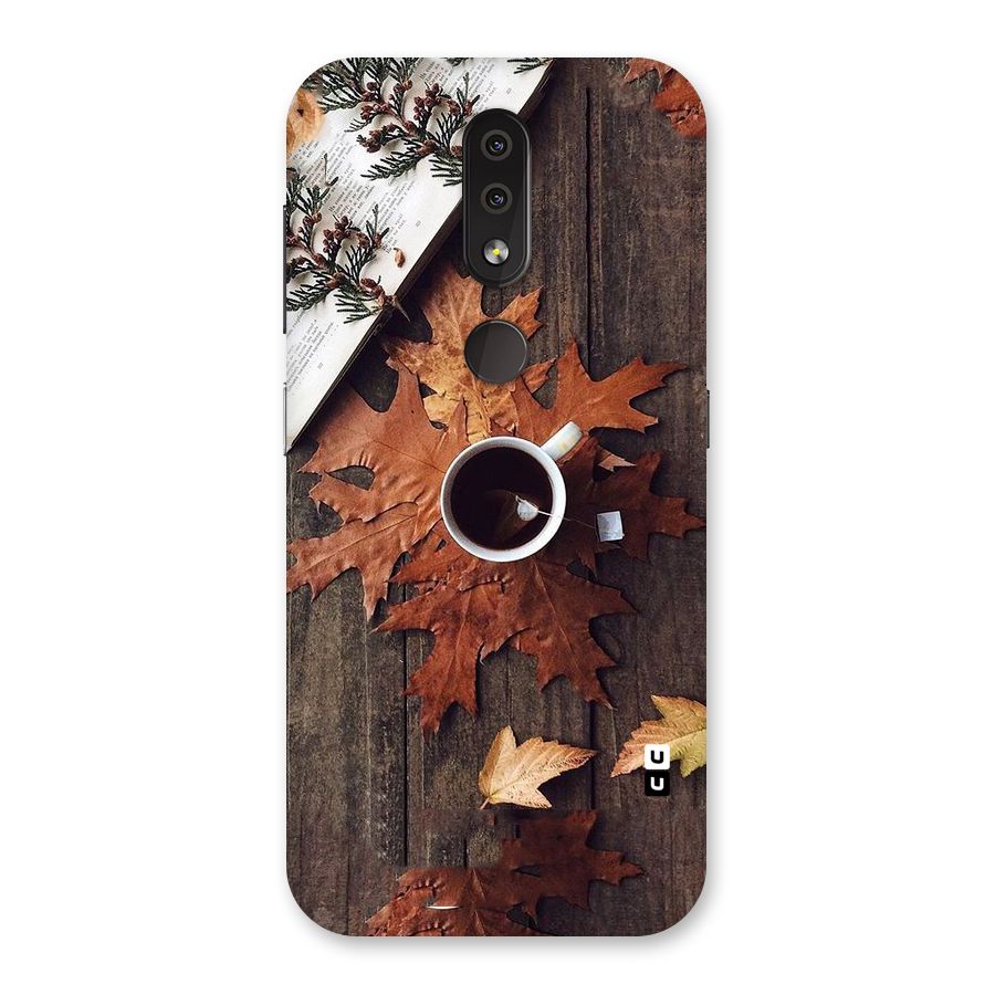Fall Leaf Coffee Back Case for Nokia 4.2