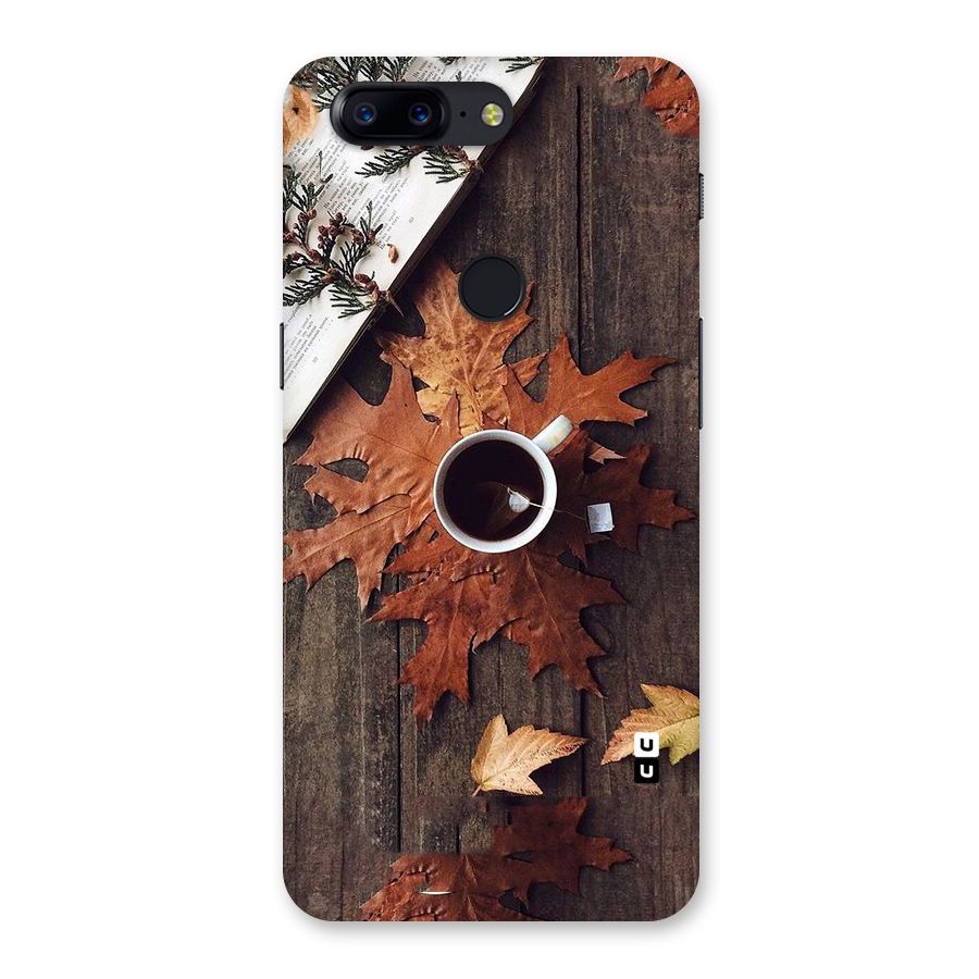 Fall Leaf Coffee Back Case for OnePlus 5T