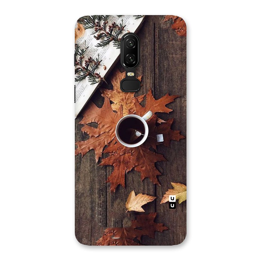 Fall Leaf Coffee Back Case for OnePlus 6
