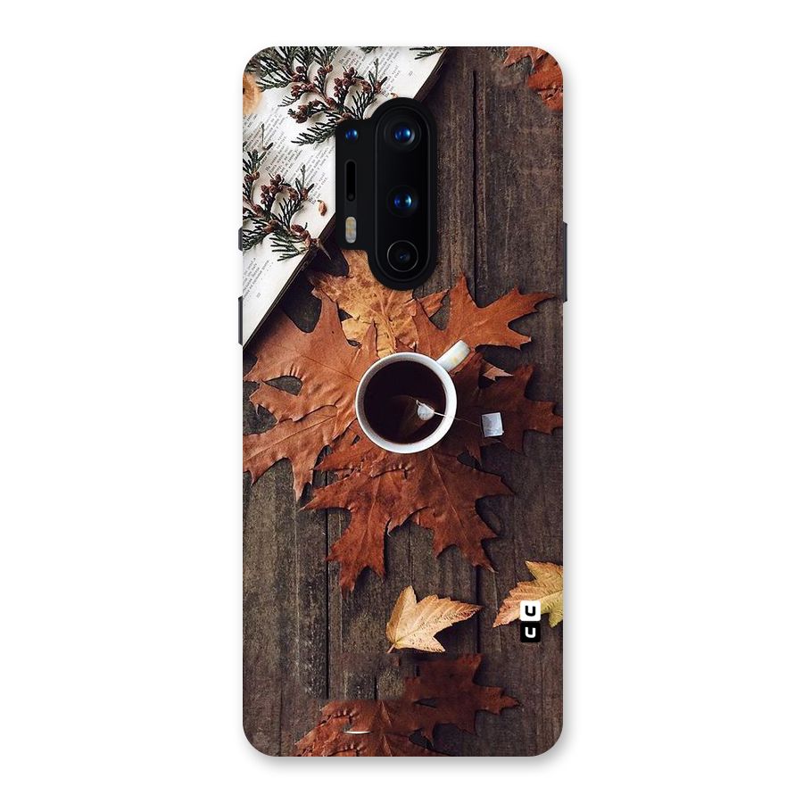 Fall Leaf Coffee Back Case for OnePlus 8 Pro