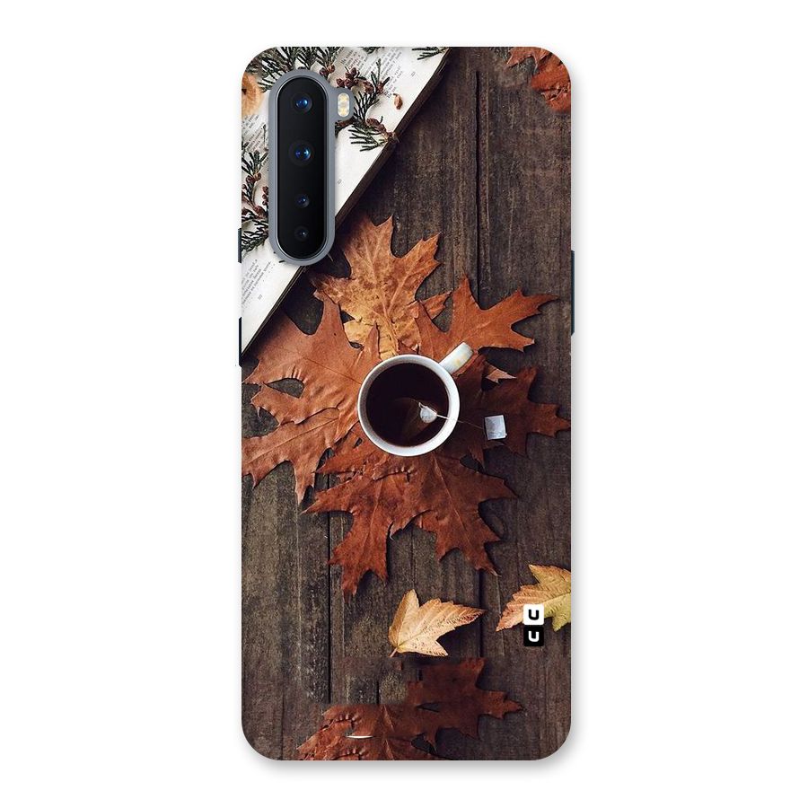Fall Leaf Coffee Back Case for OnePlus Nord