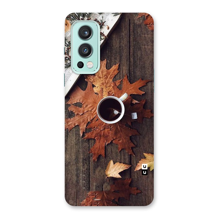 Fall Leaf Coffee Back Case for OnePlus Nord 2 5G
