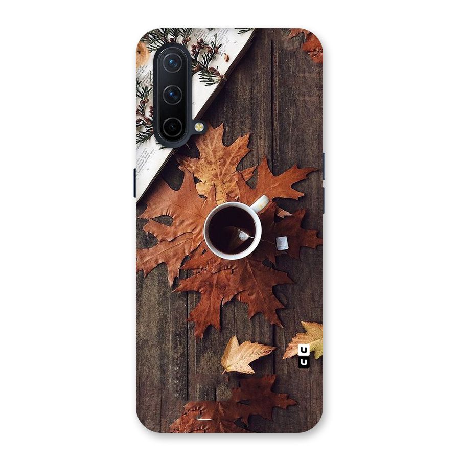 Fall Leaf Coffee Back Case for OnePlus Nord CE 5G