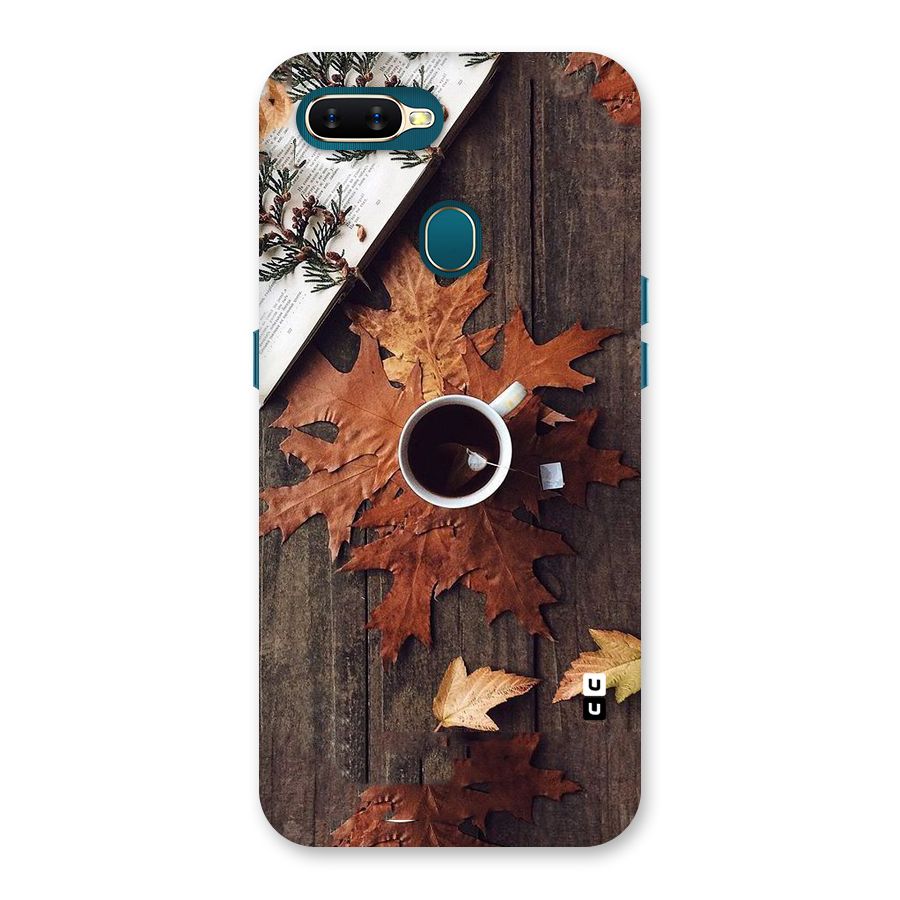 Fall Leaf Coffee Back Case for Oppo A12s