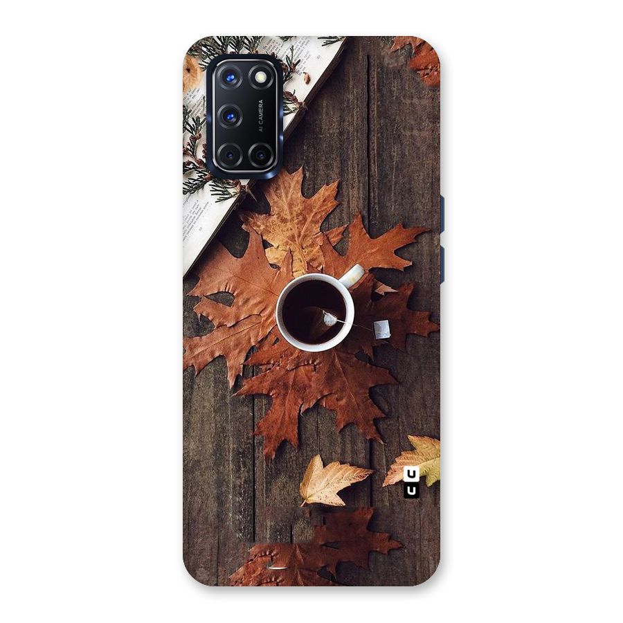 Fall Leaf Coffee Back Case for Oppo A52