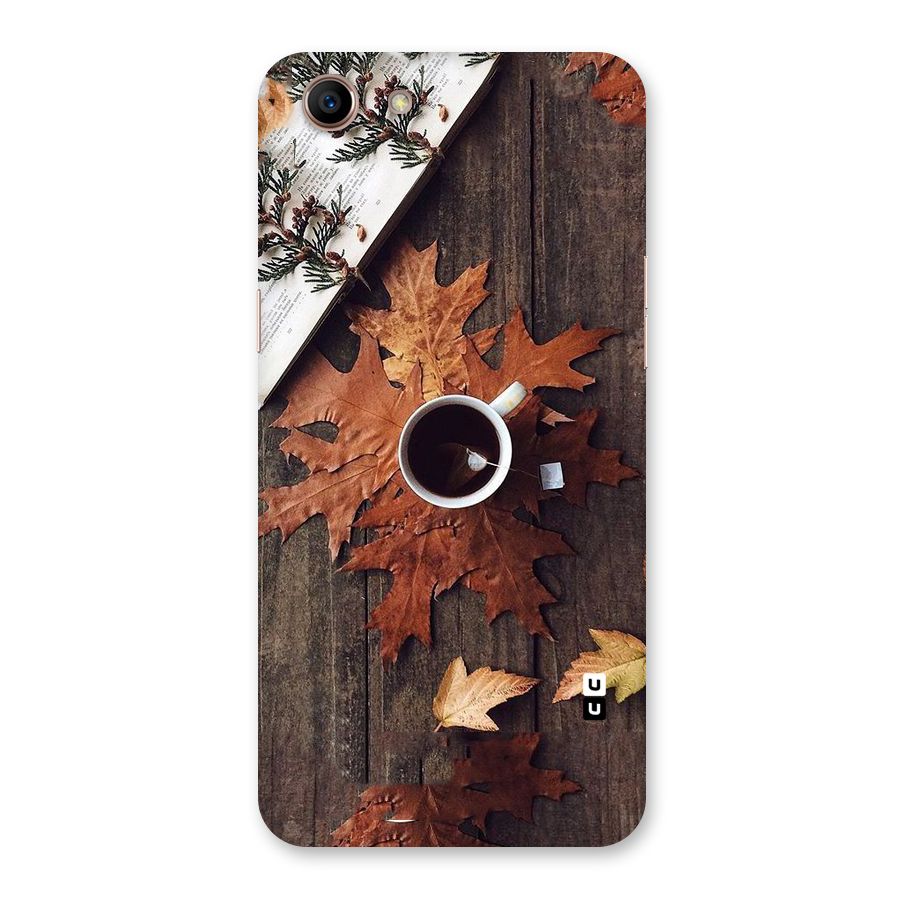 Fall Leaf Coffee Back Case for Oppo A83 (2018)
