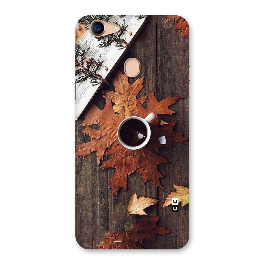 Fall Leaf Coffee Back Case for Oppo F5
