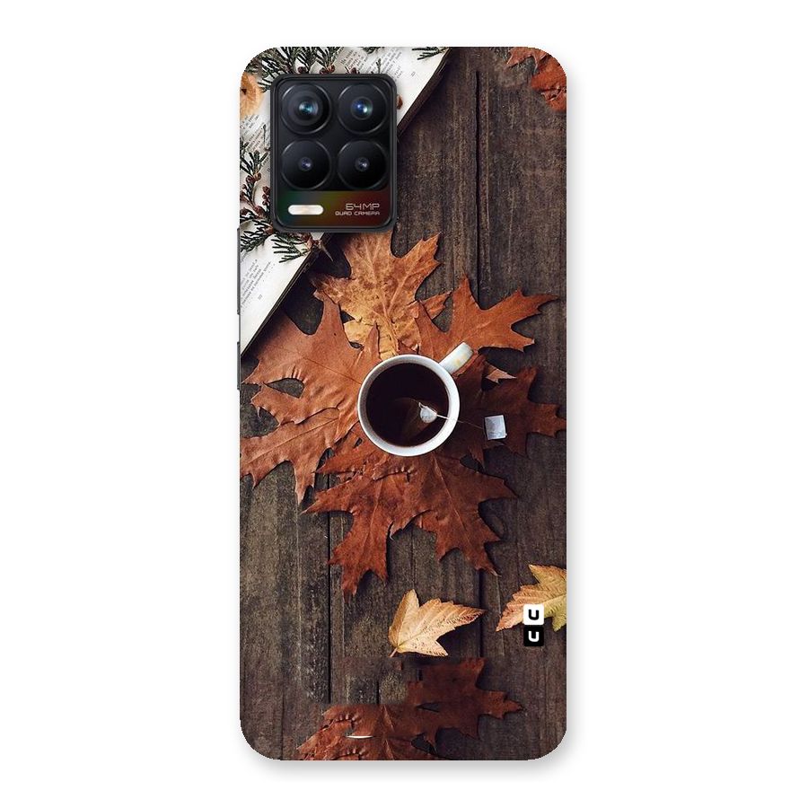Fall Leaf Coffee Back Case for Realme 8