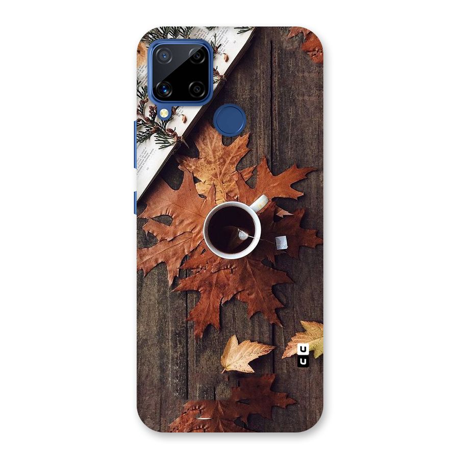Fall Leaf Coffee Back Case for Realme C15