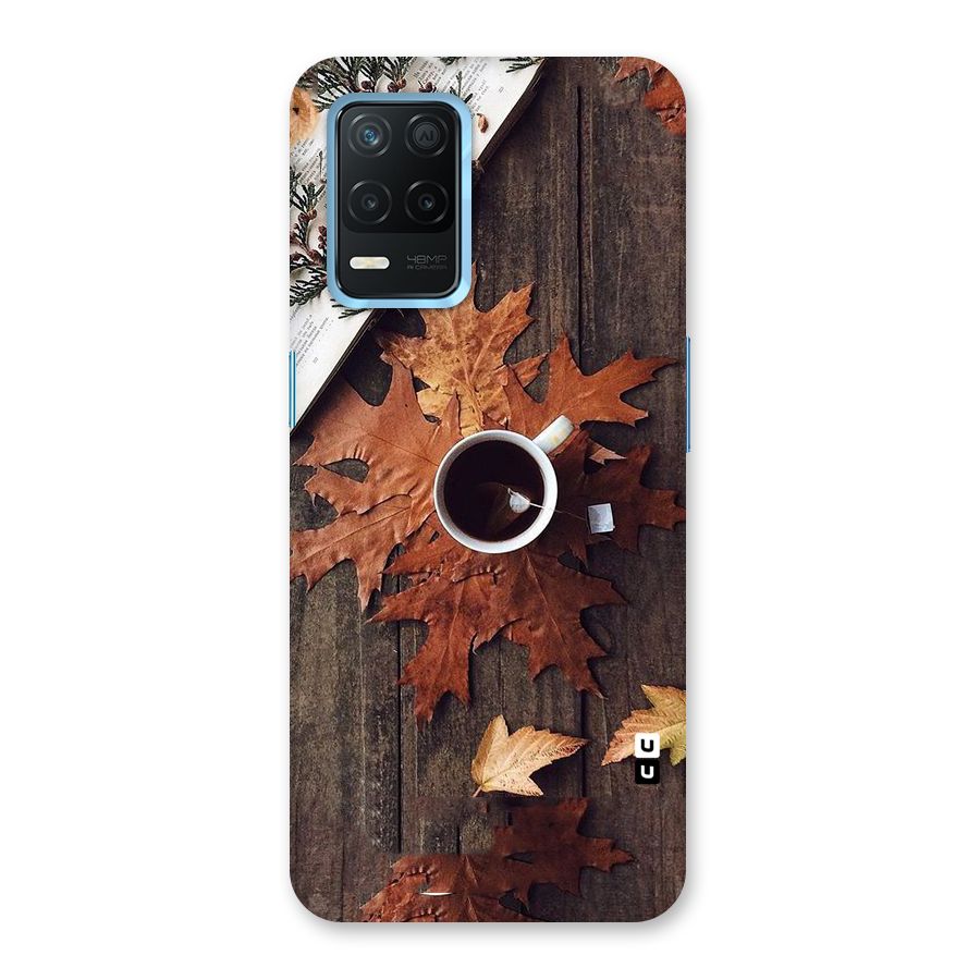 Fall Leaf Coffee Back Case for Realme Narzo 30 5G