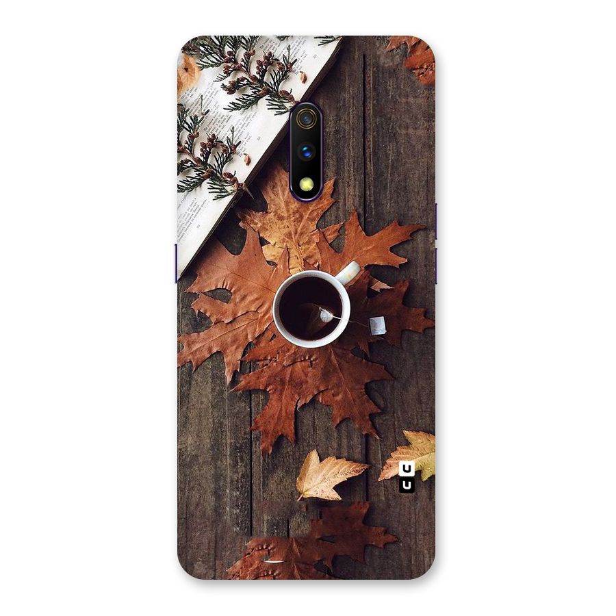 Fall Leaf Coffee Back Case for Realme X