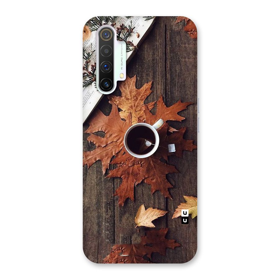 Fall Leaf Coffee Back Case for Realme X3