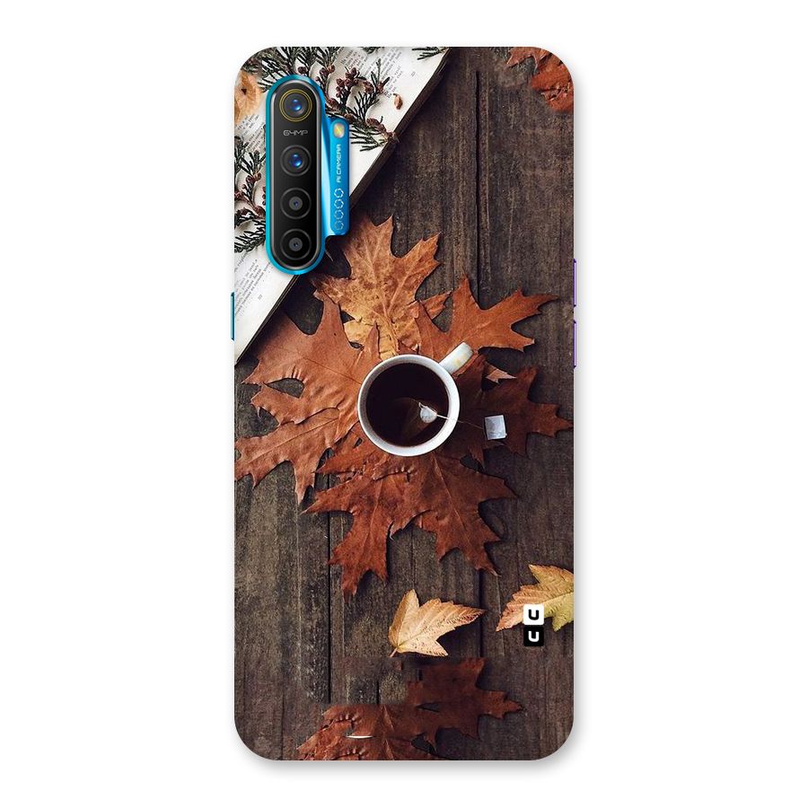Fall Leaf Coffee Back Case for Realme XT