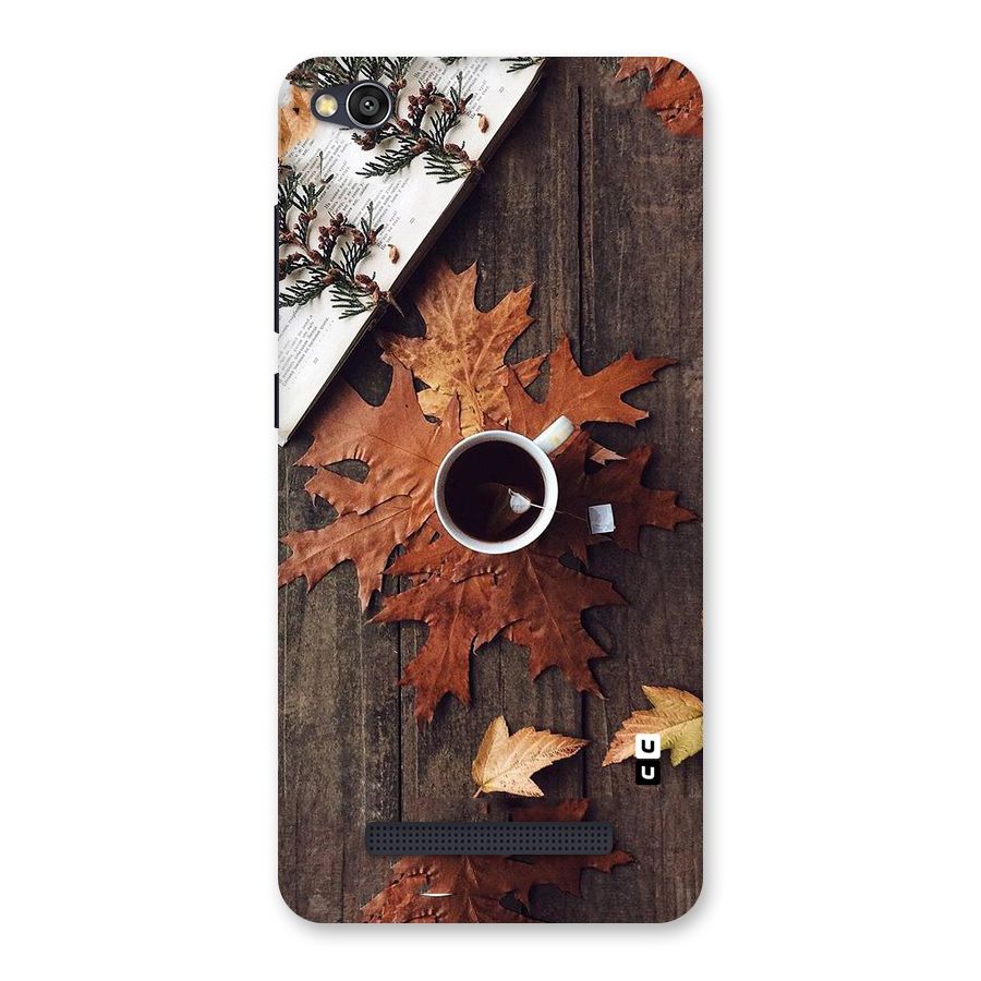 Fall Leaf Coffee Back Case for Redmi 4A