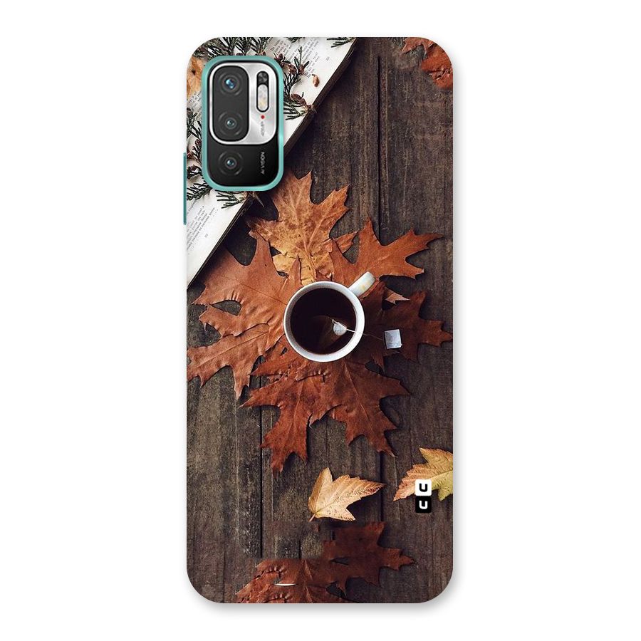 Fall Leaf Coffee Back Case for Redmi Note 10T 5G