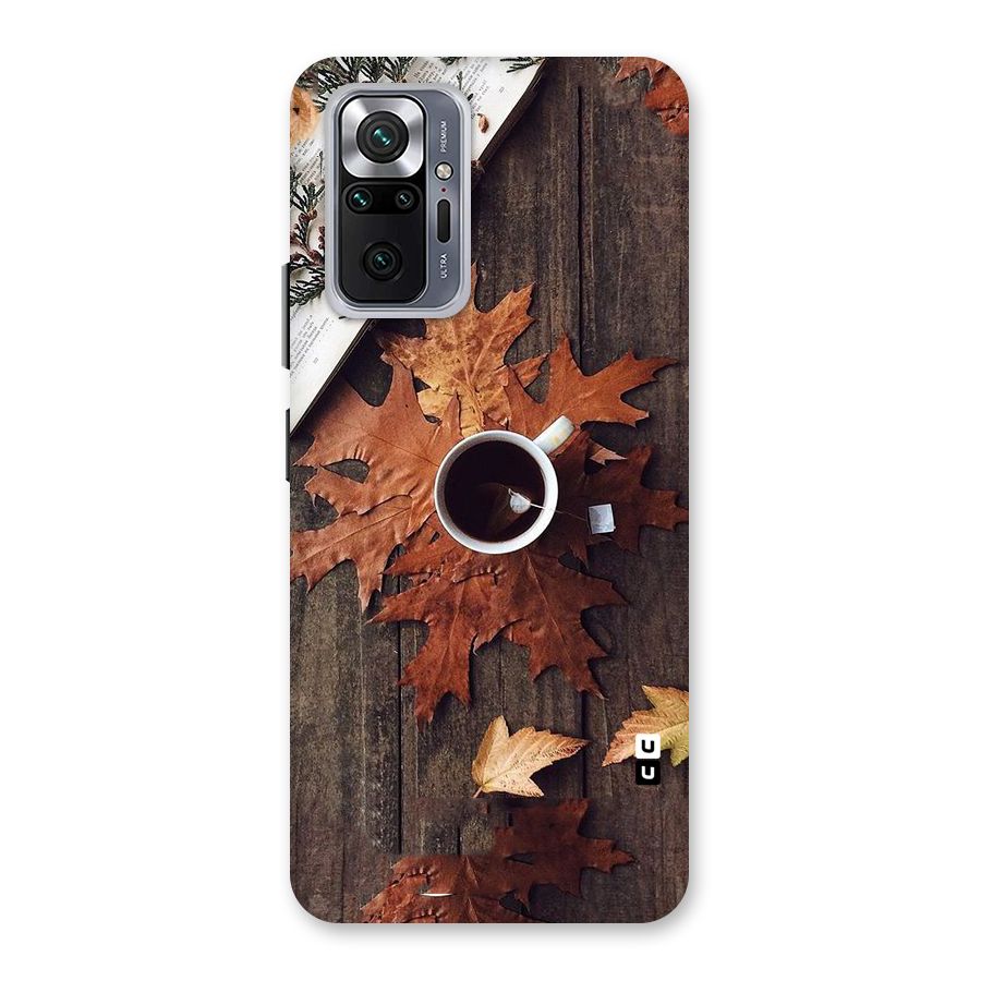 Fall Leaf Coffee Back Case for Redmi Note 10 Pro Max