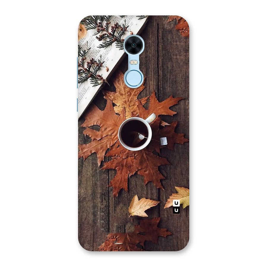 Fall Leaf Coffee Back Case for Redmi Note 5