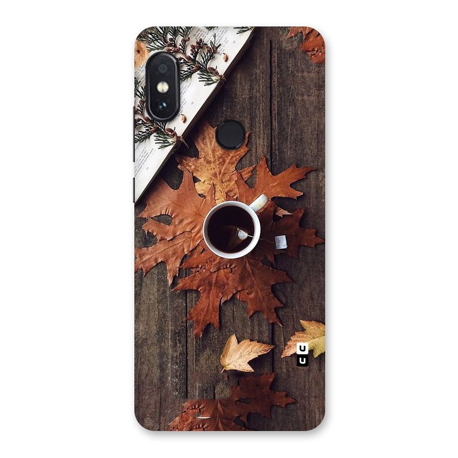 Fall Leaf Coffee Back Case for Redmi Note 5 Pro