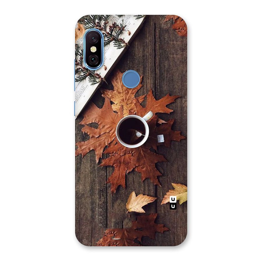 Fall Leaf Coffee Back Case for Redmi Note 6 Pro