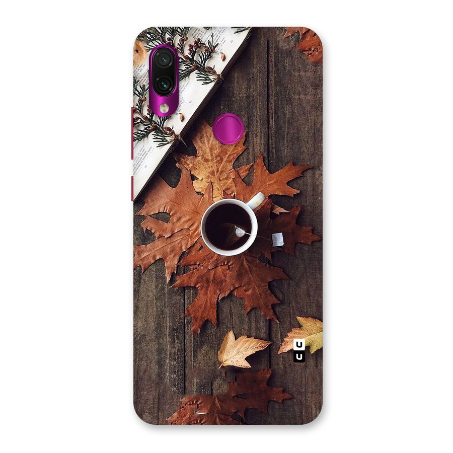 Fall Leaf Coffee Back Case for Redmi Note 7 Pro