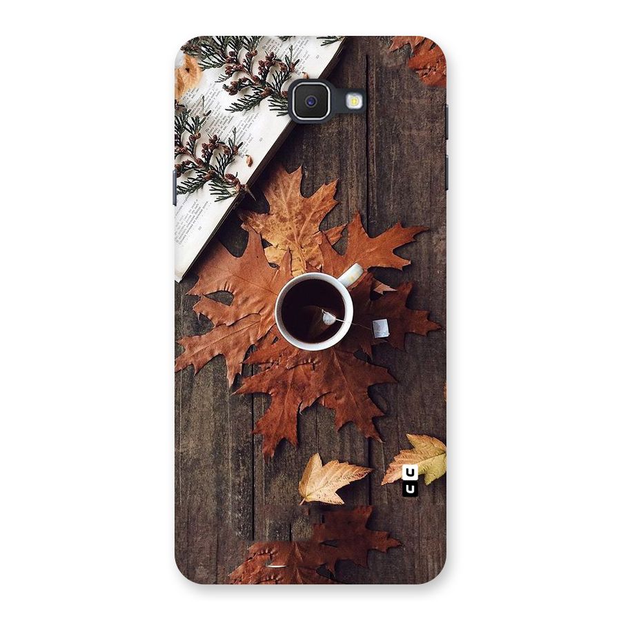 Fall Leaf Coffee Back Case for Samsung Galaxy J7 Prime