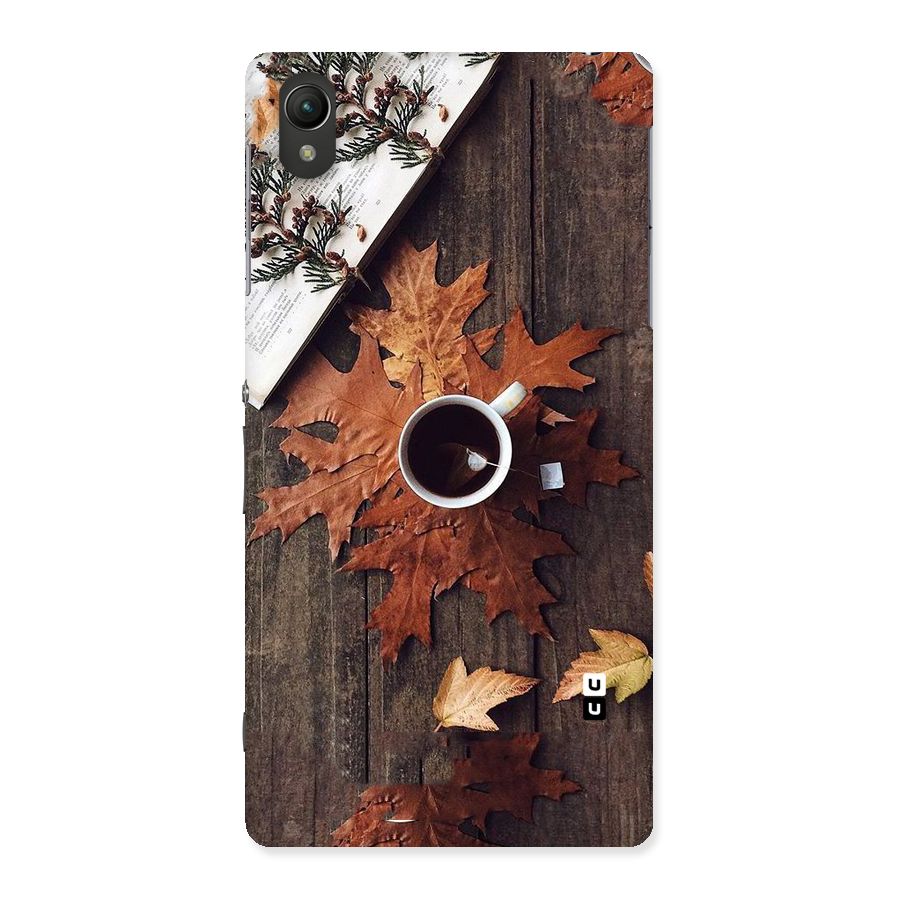 Fall Leaf Coffee Back Case for Sony Xperia Z2