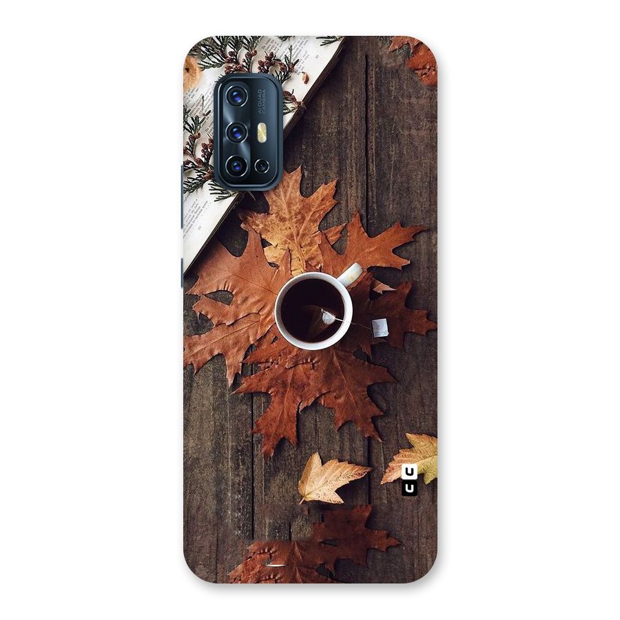 Fall Leaf Coffee Back Case for Vivo V17