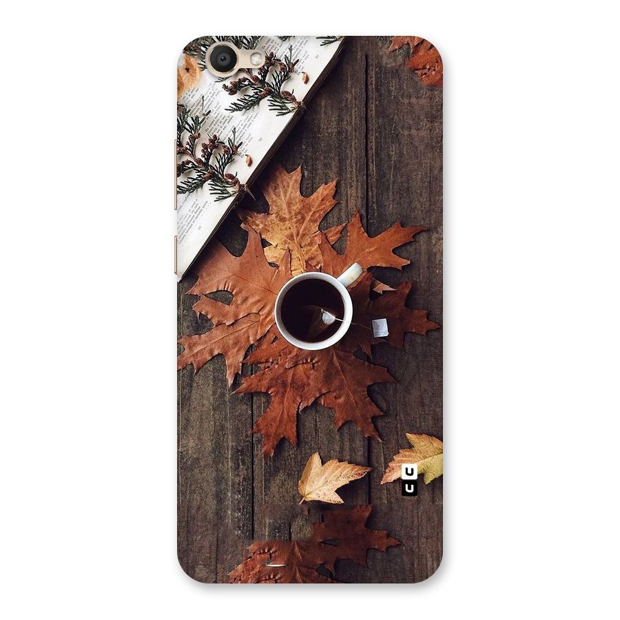 Fall Leaf Coffee Back Case for Vivo V5