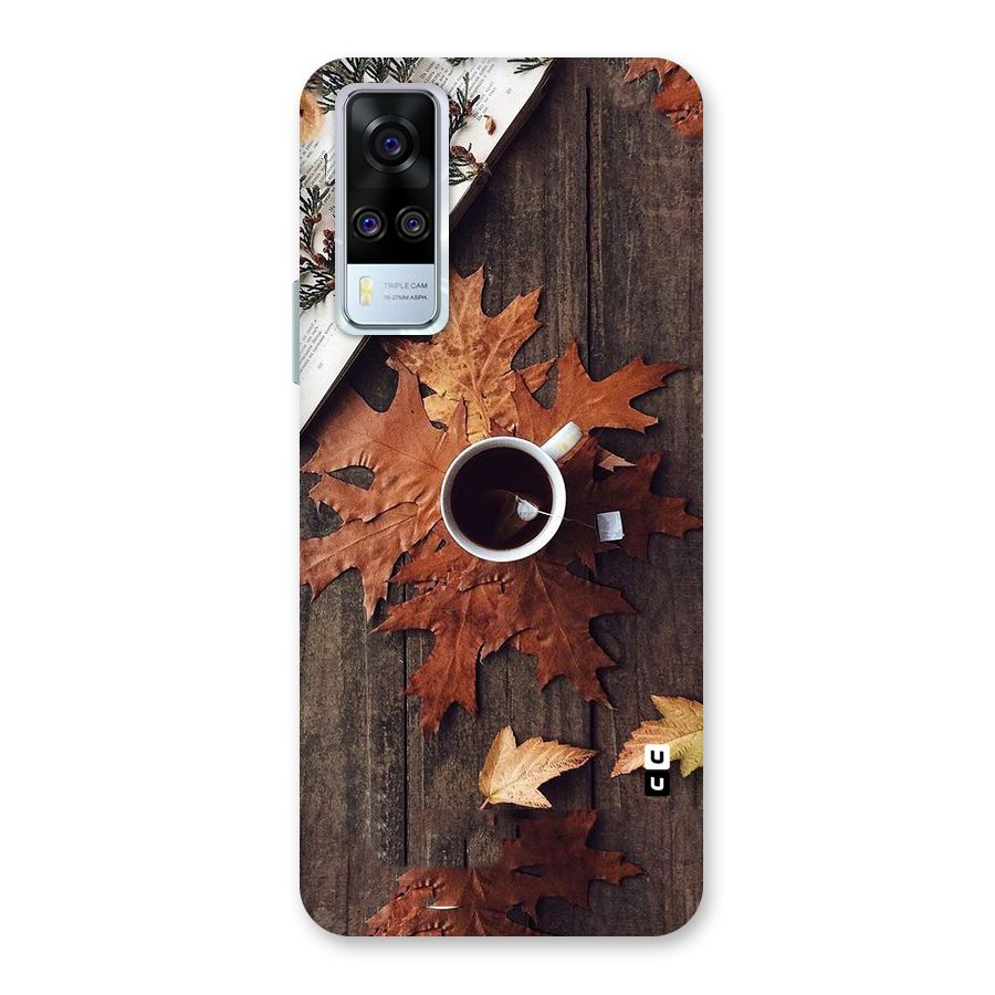 Fall Leaf Coffee Back Case for Vivo Y31