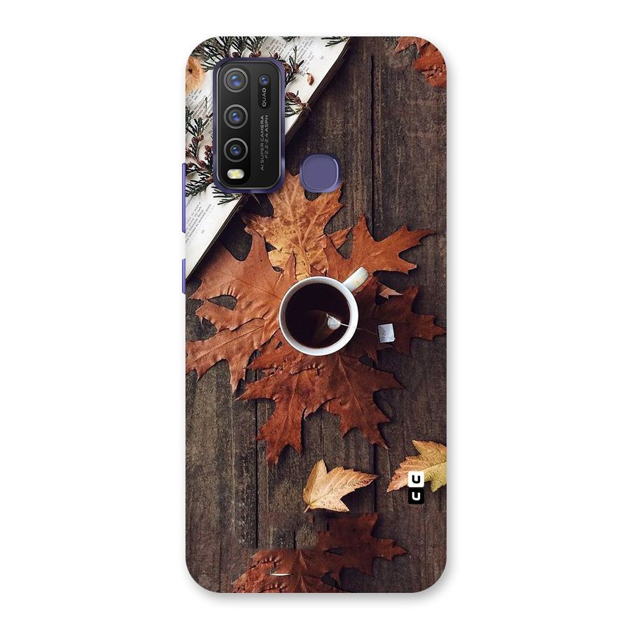Fall Leaf Coffee Back Case for Vivo Y50