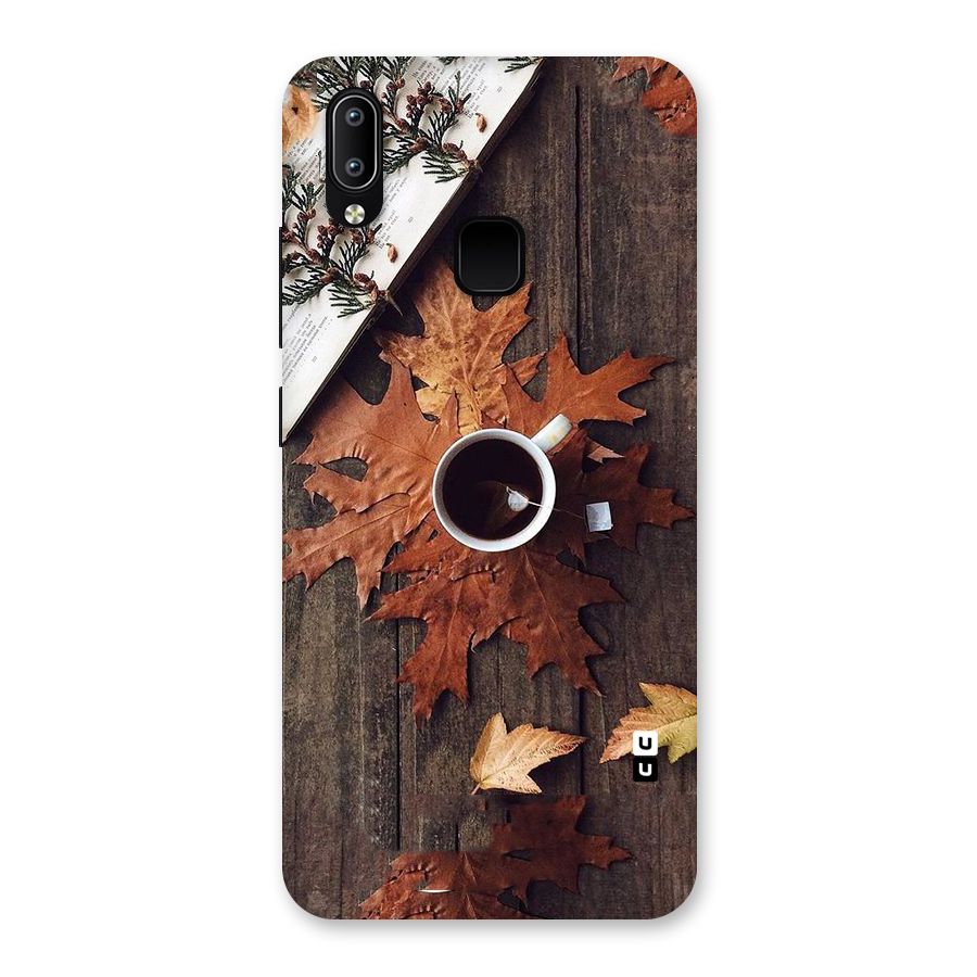 Fall Leaf Coffee Back Case for Vivo Y93