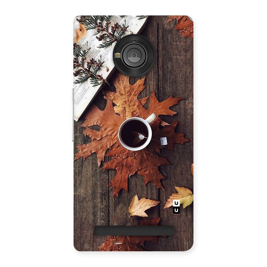 Fall Leaf Coffee Back Case for Yu Yunique