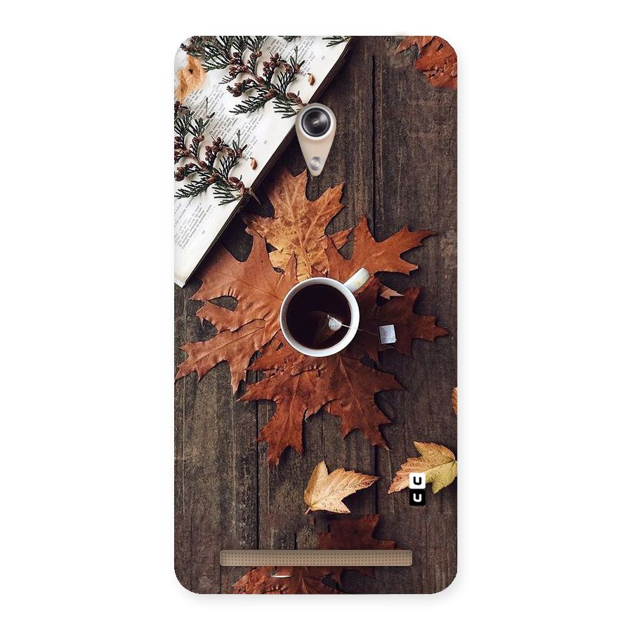 Fall Leaf Coffee Back Case for Zenfone 6