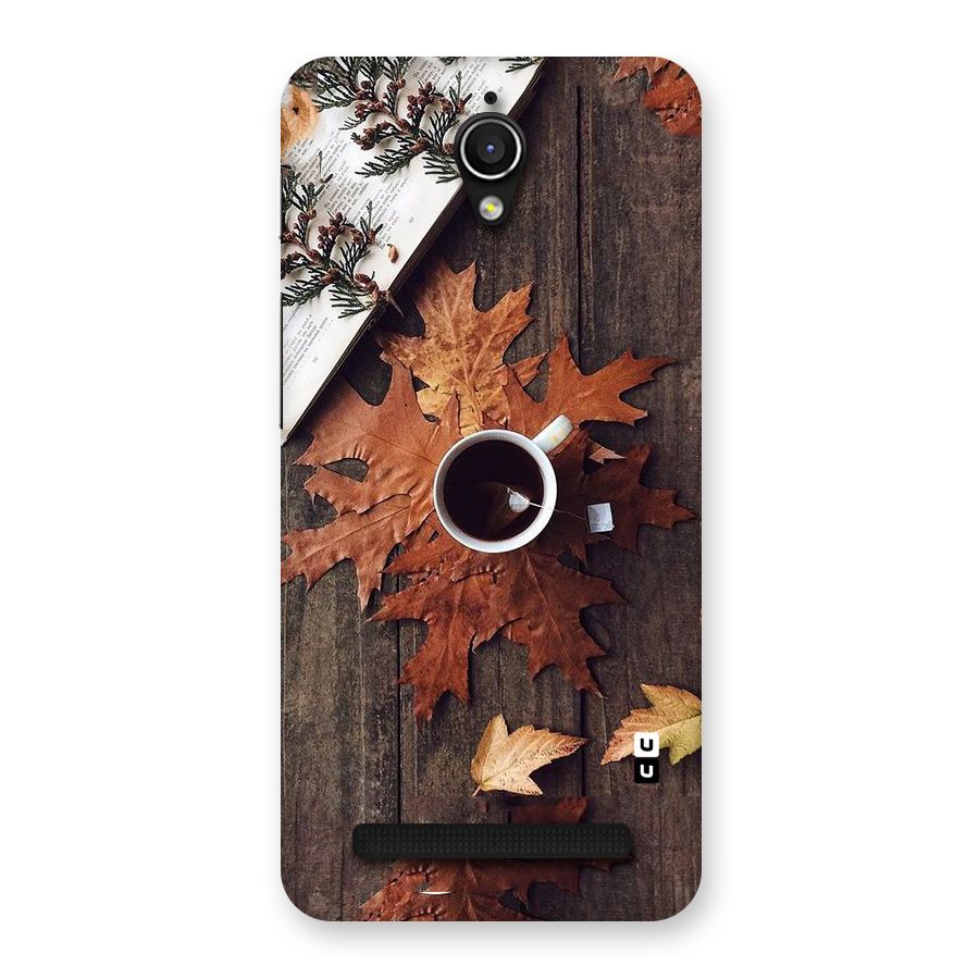 Fall Leaf Coffee Back Case for Zenfone Go