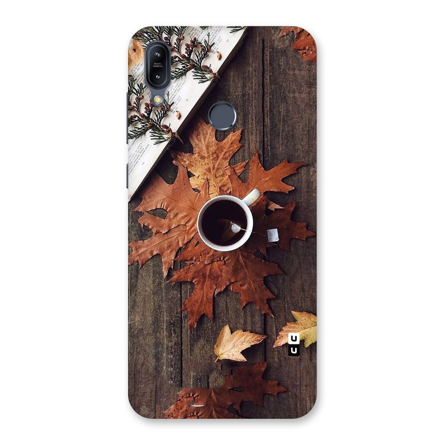 Fall Leaf Coffee Back Case for Zenfone Max M2