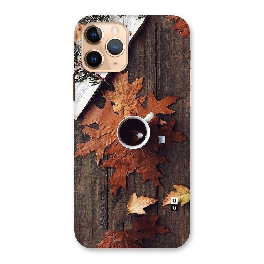 Fall Leaf Coffee Back Case for iPhone 11 Pro