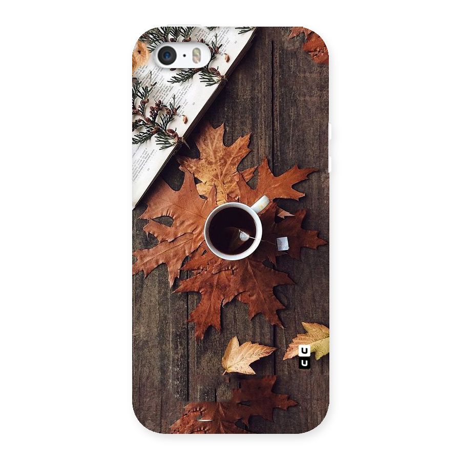 Fall Leaf Coffee Back Case for iPhone 5 5S