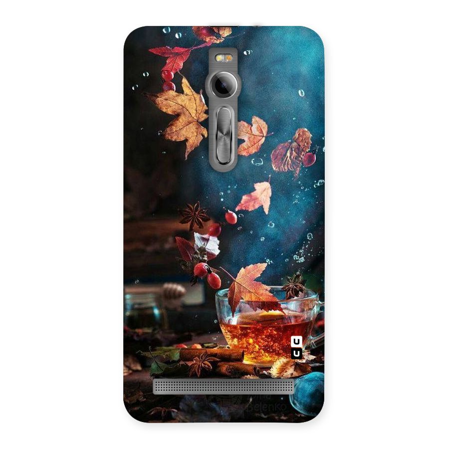 Falling Leaves Tea Back Case for Asus Zenfone 2
