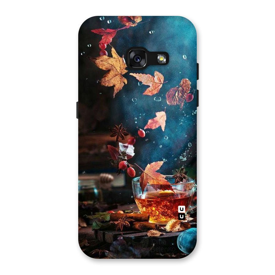 Falling Leaves Tea Back Case for Galaxy A3 (2017)