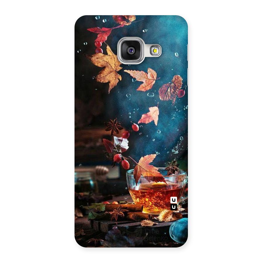 Falling Leaves Tea Back Case for Galaxy A3 2016