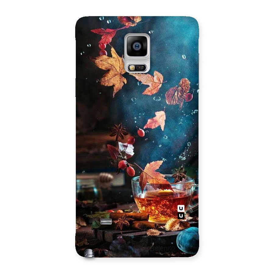 Falling Leaves Tea Back Case for Galaxy Note 4