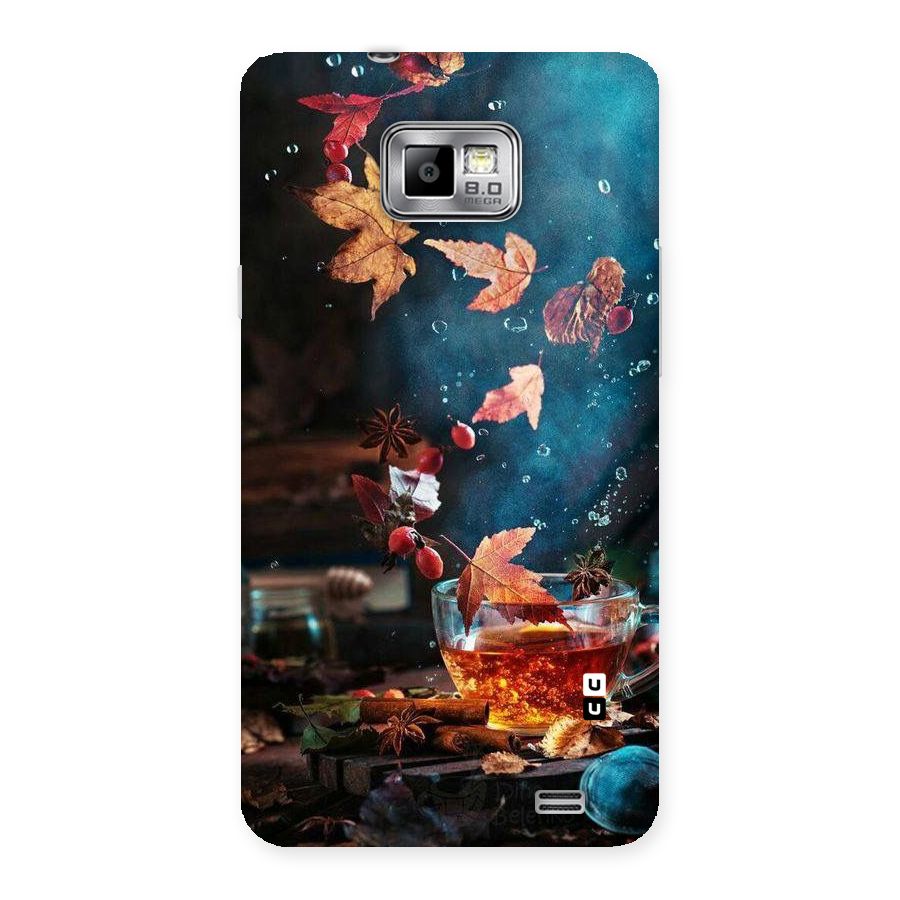 Falling Leaves Tea Back Case for Galaxy S2