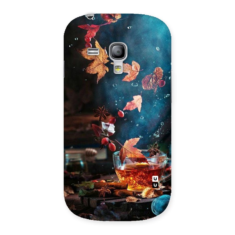 Falling Leaves Tea Back Case for Galaxy S3 Mini