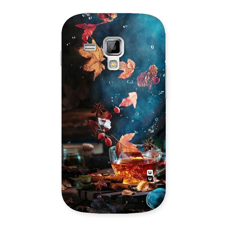 Falling Leaves Tea Back Case for Galaxy S Duos