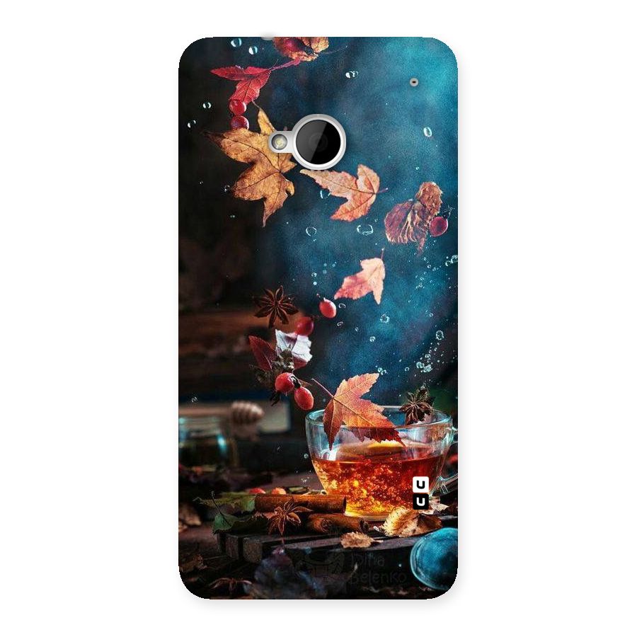 Falling Leaves Tea Back Case for HTC One M7