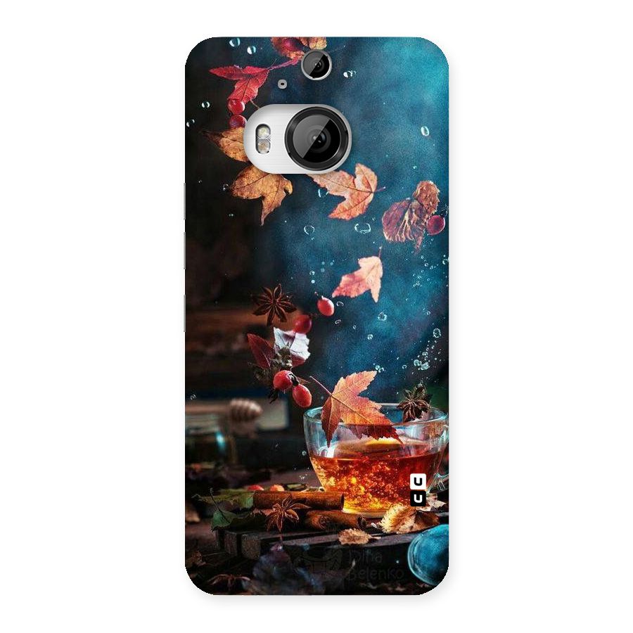 Falling Leaves Tea Back Case for HTC One M9 Plus